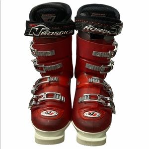 Nordica Men’s Red Black & White Ski Boots